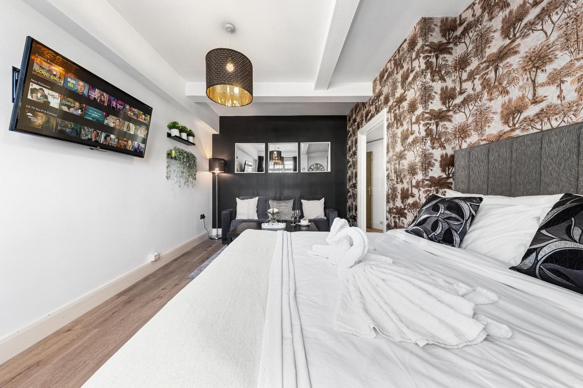 Central London Luxury, Relaxing Apartment! 2 Mins From Paddington Station! Exterior photo