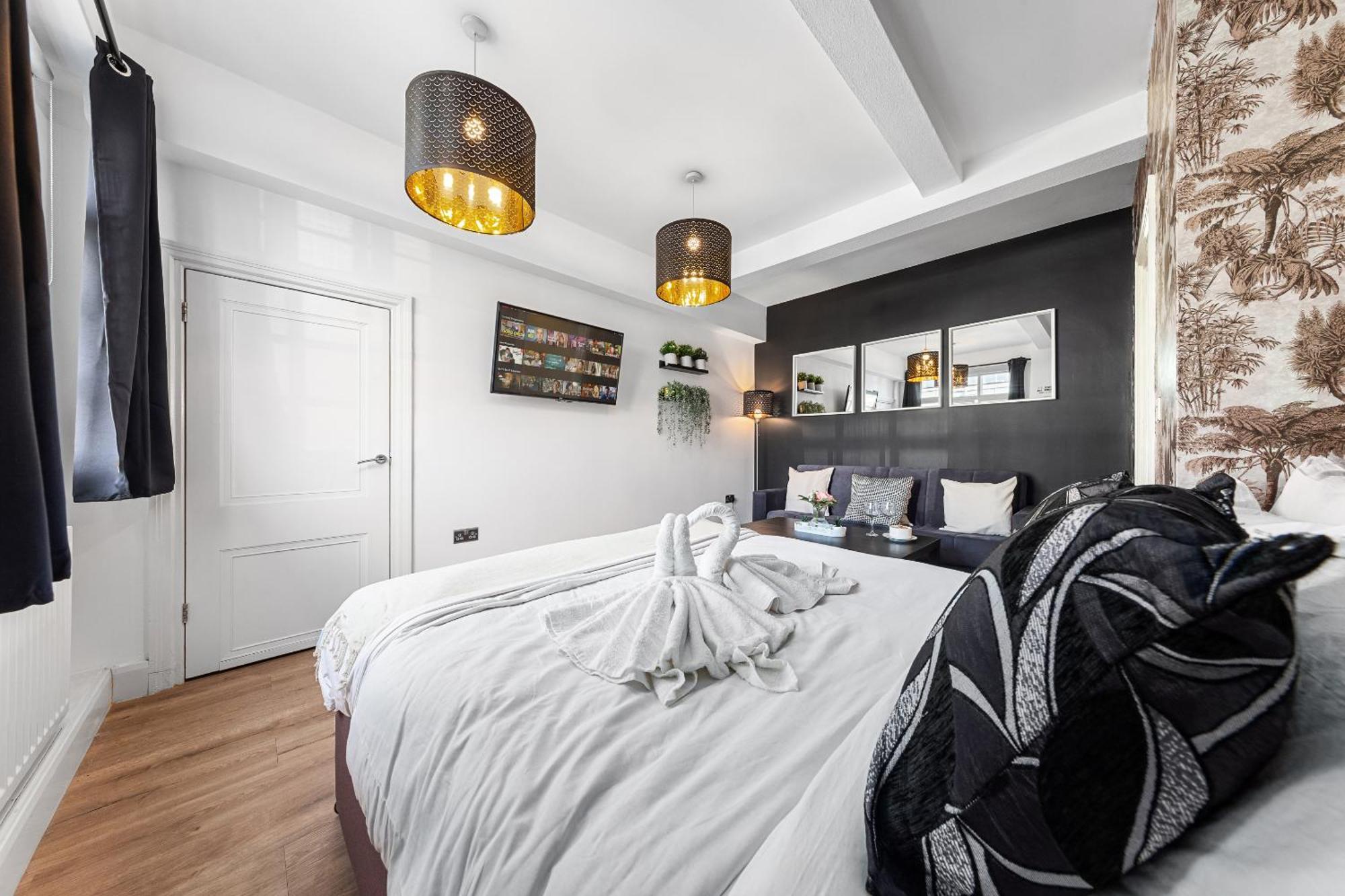 Central London Luxury, Relaxing Apartment! 2 Mins From Paddington Station! Exterior photo