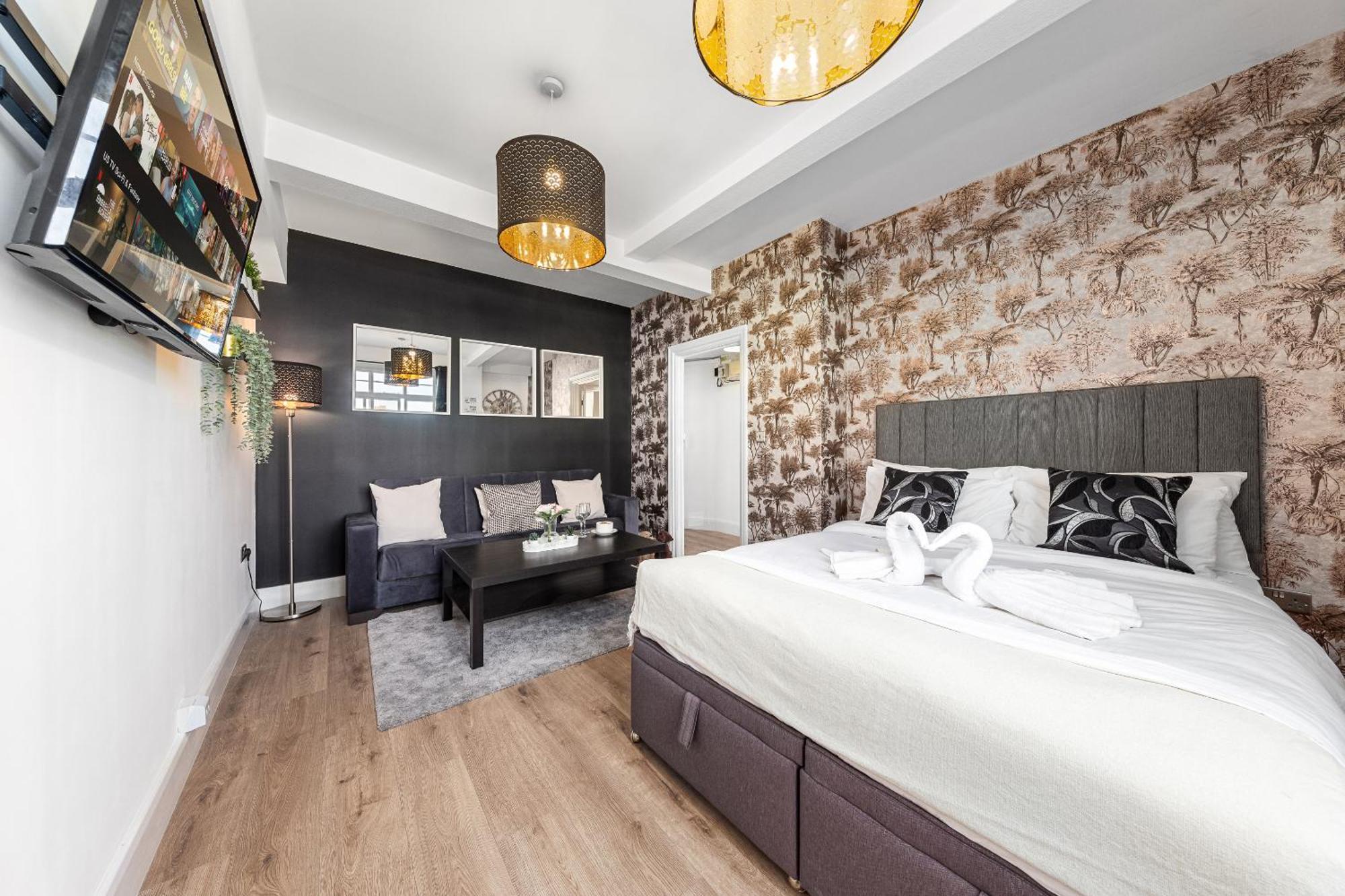 Central London Luxury, Relaxing Apartment! 2 Mins From Paddington Station! Exterior photo